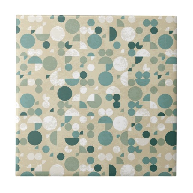 Abstract retro pattern tile (Front)