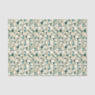 Abstract retro pattern tissue paper