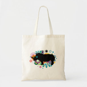 Abstract Rhino Budget Tote