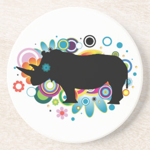 Abstract Rhino Coaster