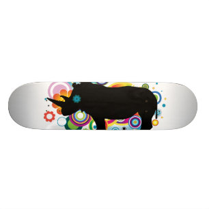 Abstract Rhino  Skateboard