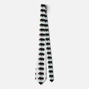 Abstract Rhino Tie