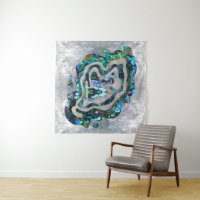 Abstract Ripple Abalone and Mother of pearl