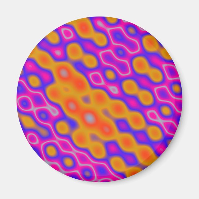 Abstract Ripples Magnet (Front)