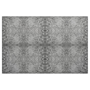 Abstract Rippling Water Black & White Photo Fabric