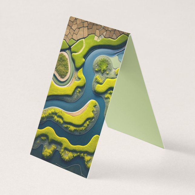 Abstract River Estuary (Front)