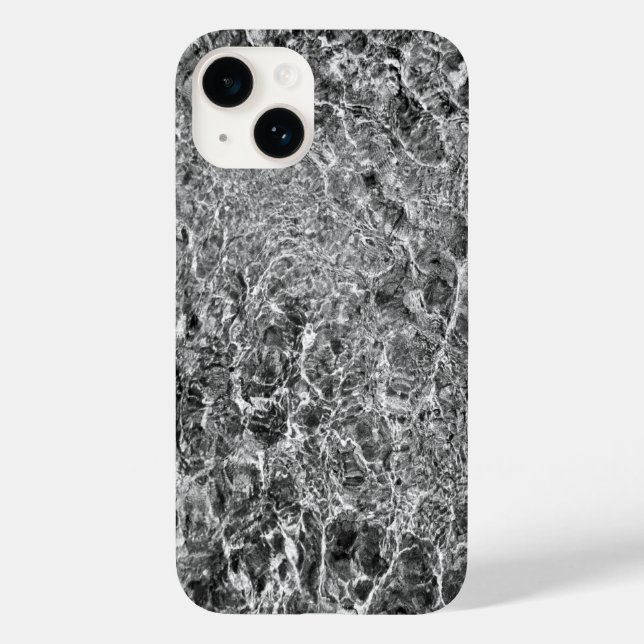 Abstract River Water Ripples Photo Case-Mate iPhone Case (Back)