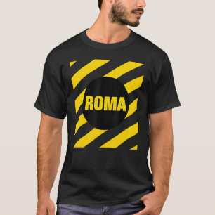 Abstract Rome Italy Square Style Roma Italia Illus T-Shirt