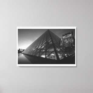 Abstract roof canvas print