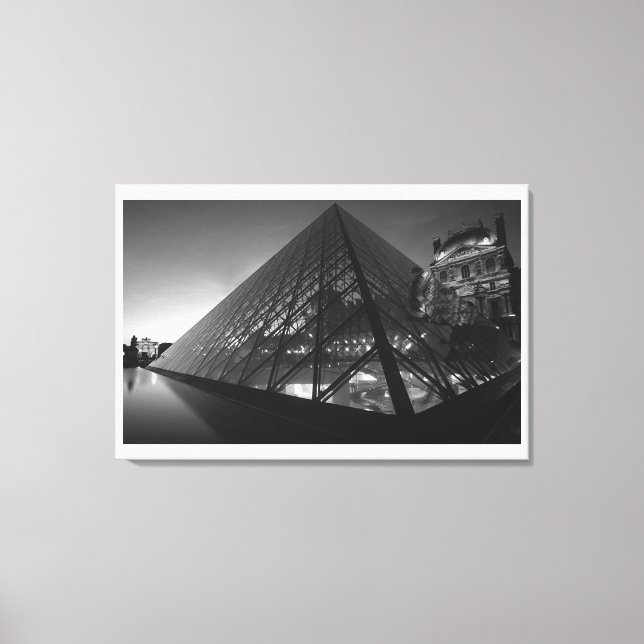 Abstract roof canvas print (Front)