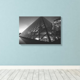 Abstract roof canvas print