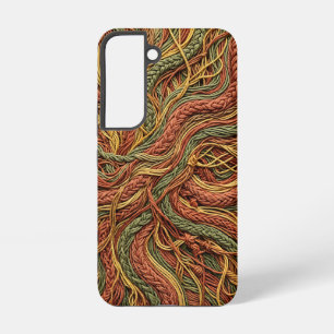 Abstract Root Earth Thread Samsung Cases