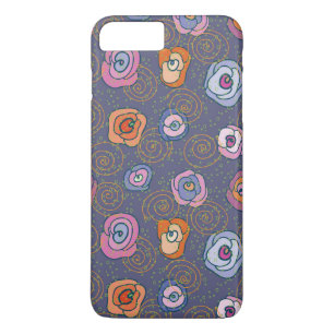Abstract rose field pattern Case-Mate iPhone case