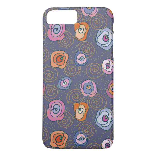 Abstract rose field pattern Case-Mate iPhone case (Back)