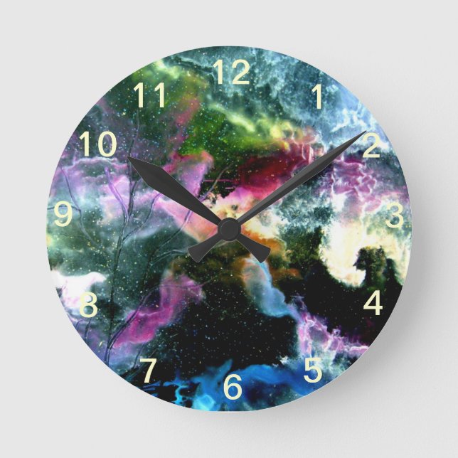 abstract round clock (Front)