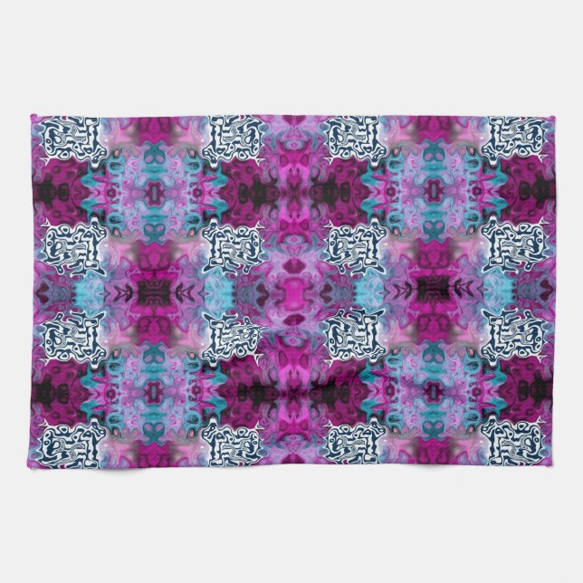 Abstract rules 4.4 kitchen towel (Horizontal)