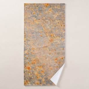 Abstract rusty grunge metal backgroundabstract, ag bath towel