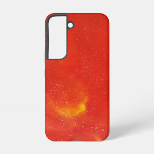 Abstract Samsung Phone Case - Fiery Ember Glow