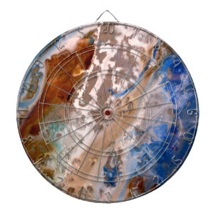 Abstract sandy beach pattern water foam pattern  dartboard