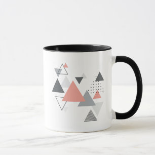 Abstract Scandinavian Geometric Design Mug