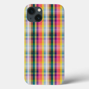Abstract Scottish Plaid iPhone 13 Case
