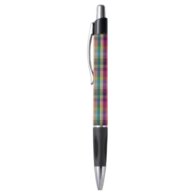 Abstract Scottish Plaid Pen (Top (Vertical))