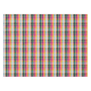 Abstract Scottish Plaid Tablecloth