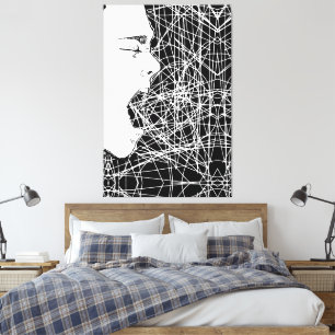 Abstract Scream Art Canvas Print