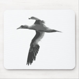 Abstract Sea Birds Mouse Pad