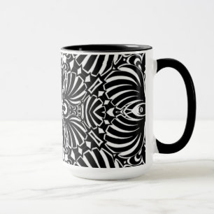 Abstract Sea Shells Mug