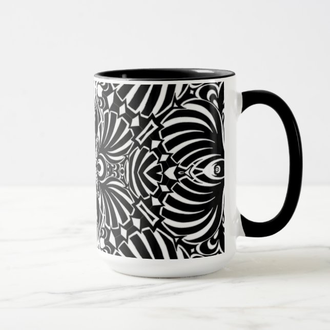Abstract Sea Shells Mug (Right)
