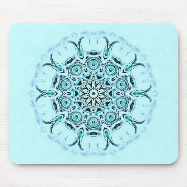 abstract seafoam mousepad (Front)