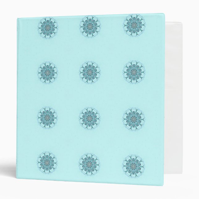 Abstract seafoam  tile binder (Front/Inside)
