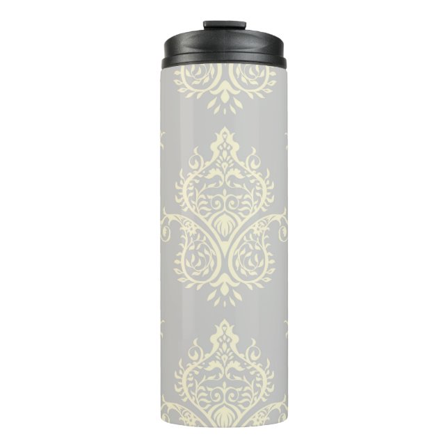abstract, seamless, african, asia, asian design, a thermal tumbler (Front)