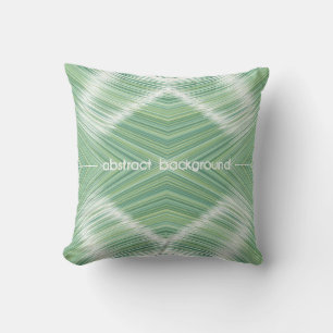 Abstract seamless background. Many wavy lines crea Throw Pillow