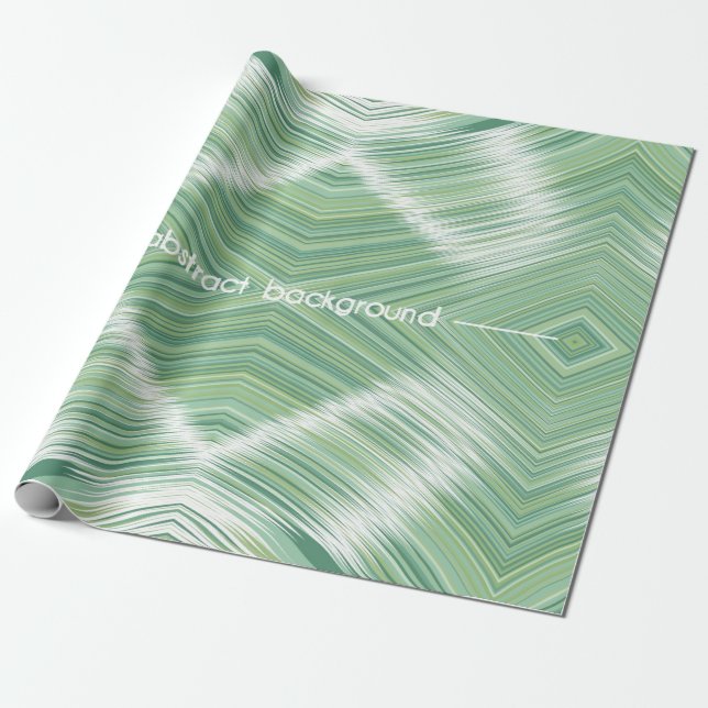 Abstract seamless background. Many wavy lines crea Wrapping Paper (Unrolled)