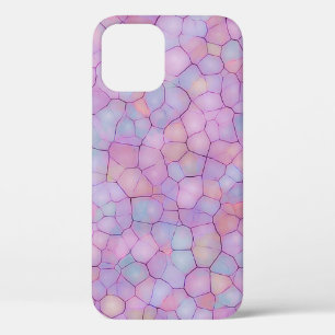 Abstract seamless background of colourful spots li iPhone 12 case