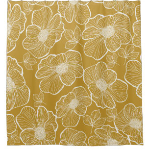Abstract seamless floral pattern. Flowers backgrou