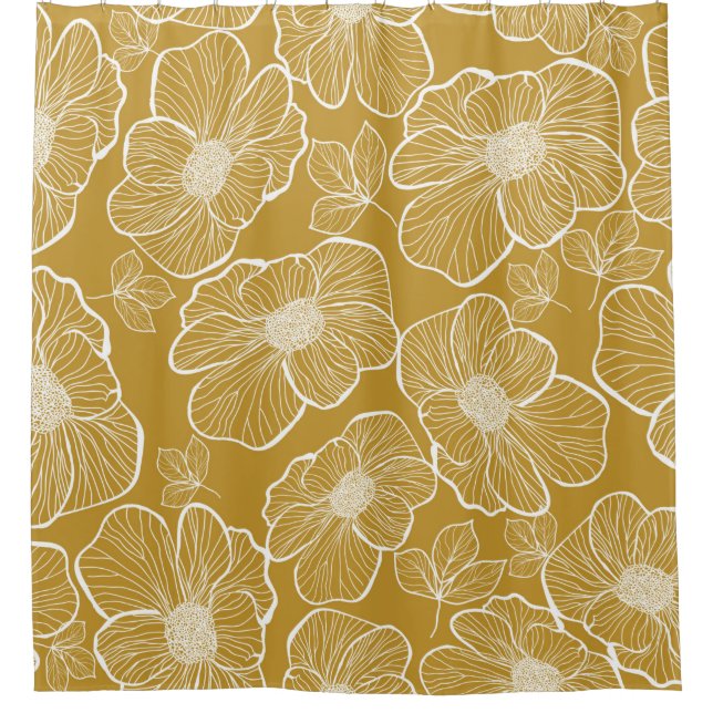 Abstract seamless floral pattern. Flowers backgrou (Front)