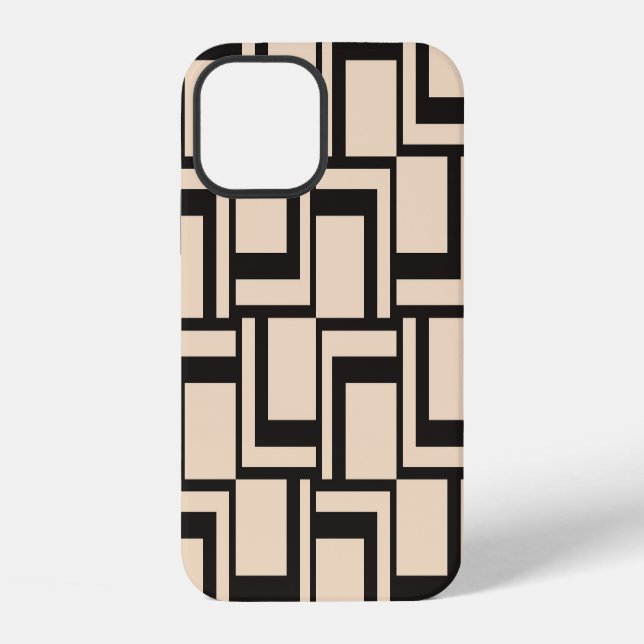 Abstract seamless geometric pattern iPhone case (Back)