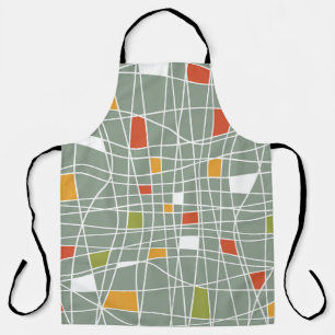 Abstract Seamless: Modern Pattern Design. Apron
