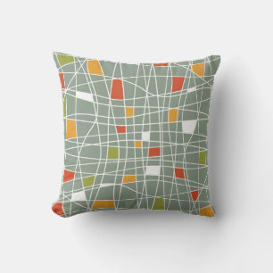 Abstract Seamless: Modern Pattern Design. Throw Pillow