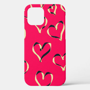 abstract seamless oriental background pattern colo iPhone 12 case