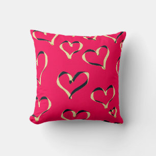 abstract seamless oriental background pattern colo throw pillow
