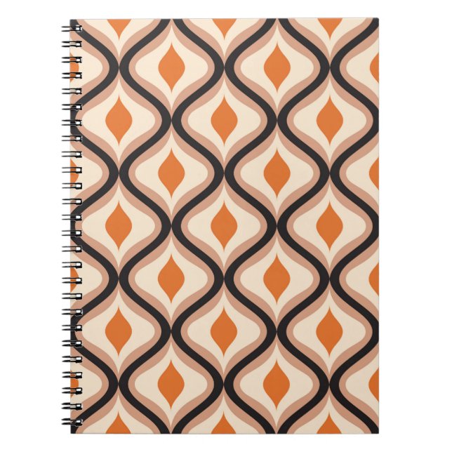 abstract seamless ornament pattern Vintage illustr Notebook (Front)