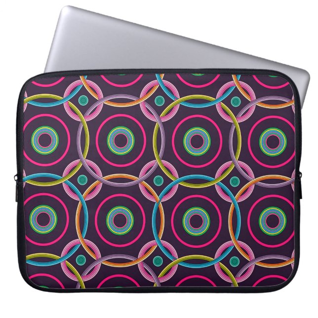 Abstract seamless pattern background.abstract, abs laptop sleeve (Front)