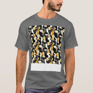 Abstract Seamless Pattern Geometric Lines Shapes G T-Shirt