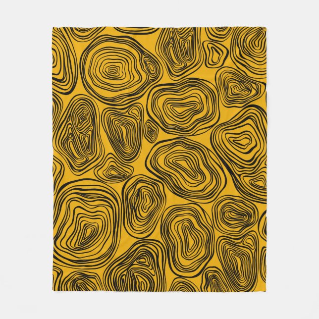 Abstract seamless pattern. graphic illustration. O Fleece Blanket (Front)
