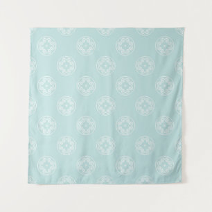 Abstract seamless pattern of Powder Blue colour ba Tapestry