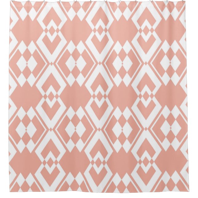 Abstract seamless pattern of Wax flower pink color (Front)
